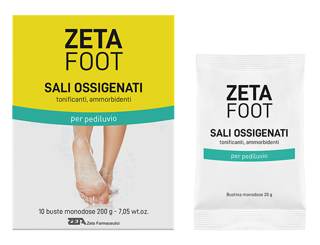 ZETAFOOT SALI OSSIGENATI 10X20 G - Farmacianuova.eu