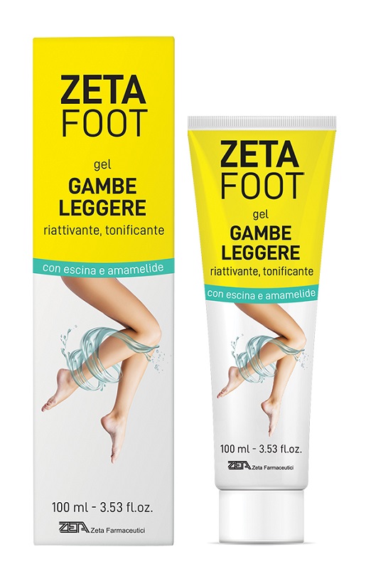 ZETAFOOT GEL GAMBE LEGGERE 100 ML - Farmacianuova.eu