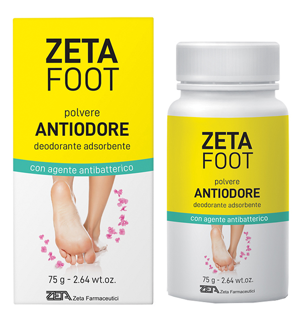 ZETAFOOT POLVERE ANTIODORE 75 G - Farmacianuova.eu