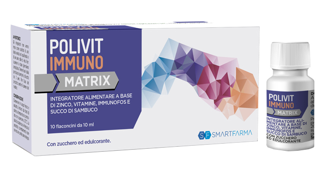 POLIVIT IMMUNO MATRIX 10 FLACONCINI DA 10 ML - Farmacianuova.eu