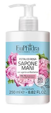 EUPHIDRA SAPONE LIQUIDO PETALI DI ROSA  250 ML - Farmacianuova.eu