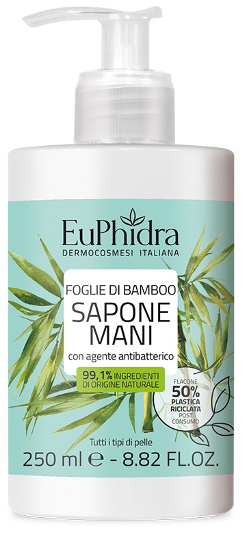 EUPHIDRA SAPONE LIQUIDO FOGLIE DI BAMBOO 250 ML - Farmacianuova.eu