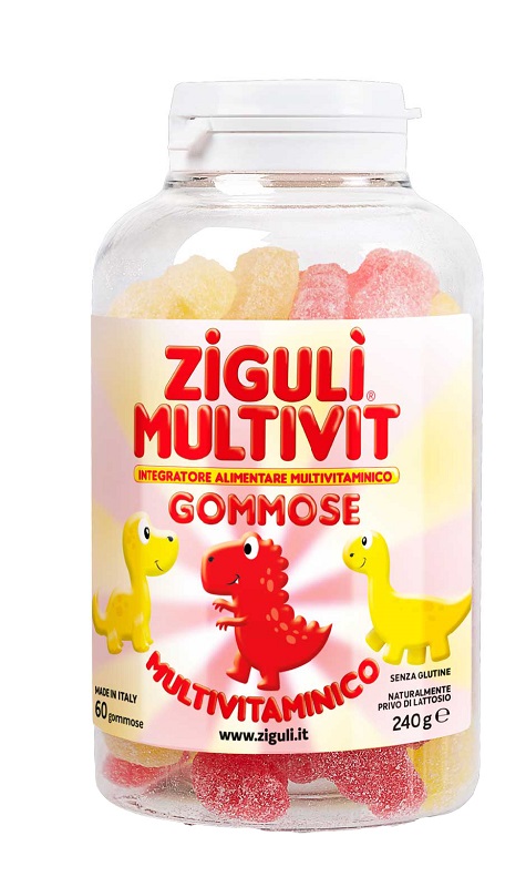 ZIGULI MULTIVIT FRAGOLA E BANANA 60 GOMMOSE - Farmacianuova.eu
