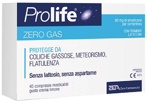 PROLIFE ZEROGAS 45 COMPRESSE - Farmacianuova.eu