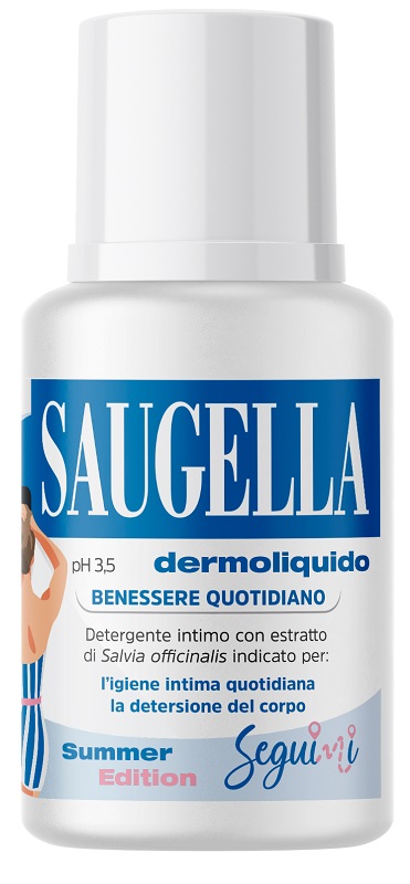 SAUGELLA DERMOLIQUIDO PH 3,5 BENESSERE QUOTIDIANO DETERGENTE INTIMO 100 ML - Farmacianuova.eu