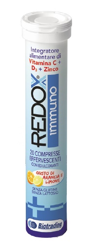 REDOX IMMUNO EFFERVESCENTE 20 COMPRESSE GUSTO ARANCIA E LIMONE - Farmacianuova.eu