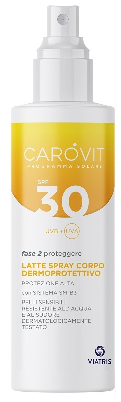 CAROVIT PROGRAMMA SOLARE LATTE CORPO SPF30 200 ML - Farmacianuova.eu
