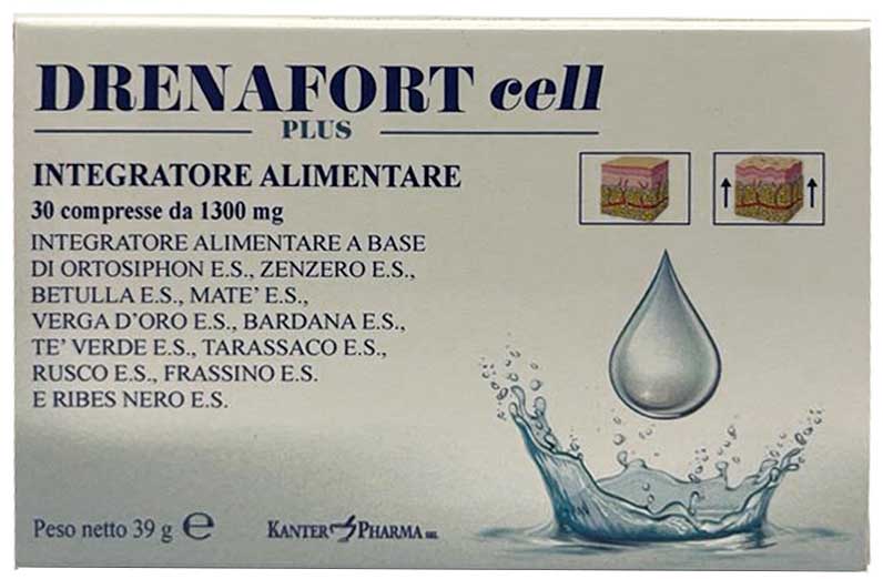 DRENAFORT CELL PLUS 30 COMPRESSE - Farmacianuova.eu
