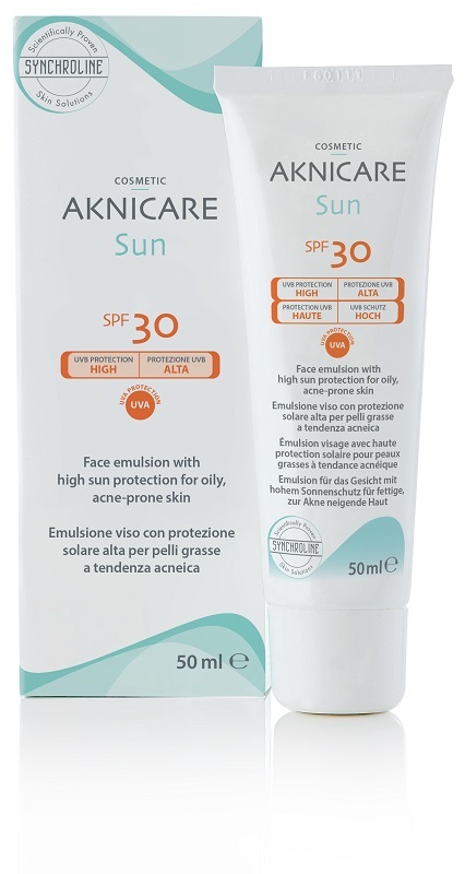 AKNICARE SUN SPF 30 50 ML - Farmacianuova.eu