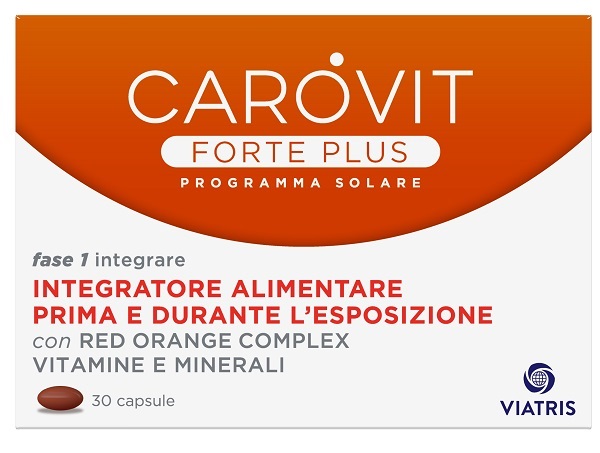 CAROVIT FORTE PLUS PROGRAMMA SOLARE 30 CAPSULE BL - Farmacianuova.eu