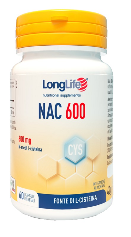 LONGLIFE NAC 600MG 60 CAPSULE - Farmacianuova.eu