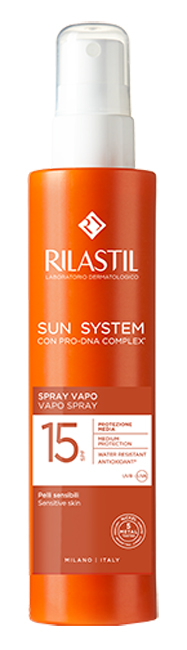 RILASTIL SUN SYSTEM SPRAY VAPO SPF15 200 ML - Farmacianuova.eu
