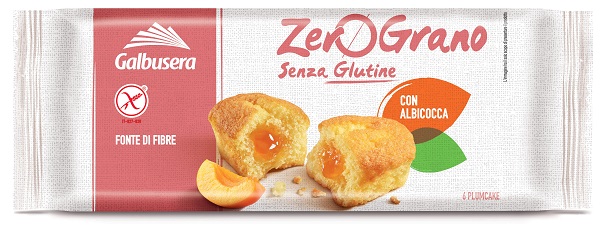 ZEROGRANO PLUMCAKE ALBICOCCA 6 PEZZI - Farmacianuova.eu