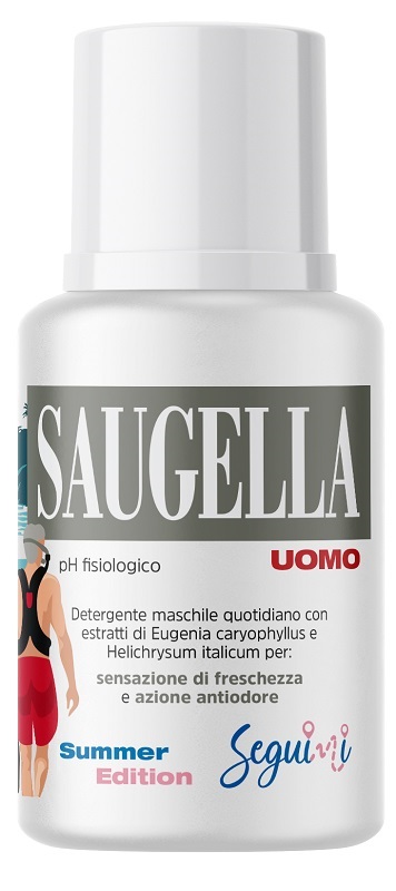 SAUGELLA UOMO PH FISIOLOGICO DETERGENTE MASCHILE QUOTIDIANO 100 ML - Farmacianuova.eu