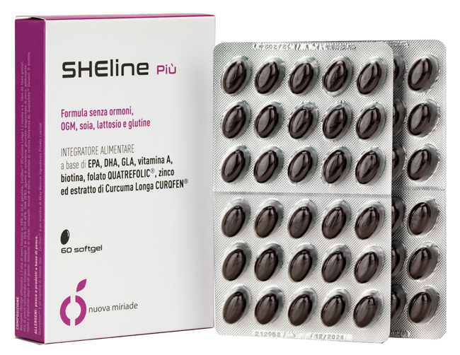SHELINE PIU' MENOPAUSA 60 SOFTGEL - Farmacianuova.eu