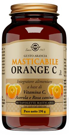 ORANGE C 90 TAVOLETTE MASTICABILI - Farmacianuova.eu