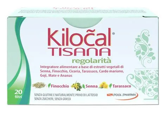 KILOCAL TISANA REGOLARITA' 20 FILTRI - Farmacianuova.eu