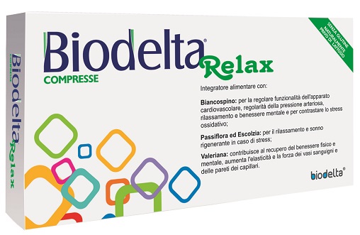BIODELTA RELAX 30 COMPRESSE - Farmacianuova.eu