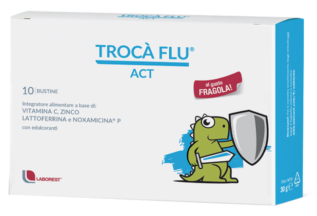 TROCA' FLU ACT 10 BUSTINE - Farmacianuova.eu