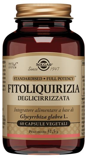 FITOLIQUIRIZIA DEGLICIRIZZATA 60 CAPSULE VEGETALI - Farmacianuova.eu