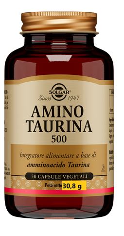 AMINO TAURINA 500 50 CAPSULE VEGETALI - Farmacianuova.eu
