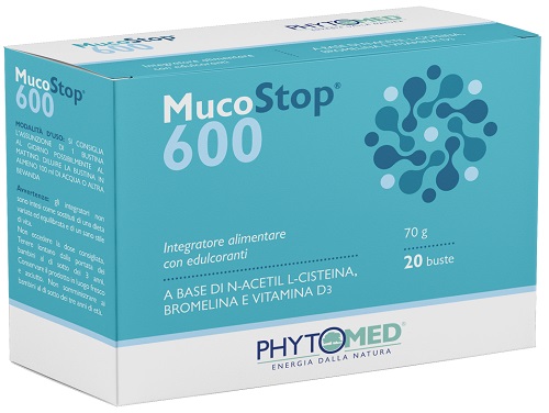 MUCOSTOP 600MG 20 BUSTINE - Farmacianuova.eu