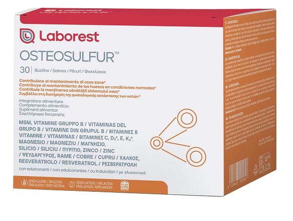 OSTEOSULFUR 30 BUSTINE SENZA GLUTINE SENZA LATTOSIO - Farmacianuova.eu