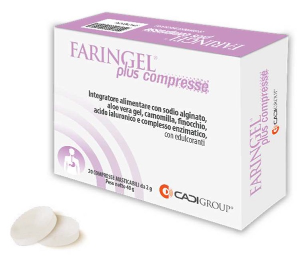 FARINGEL PLUS 20 COMPRESSE MASTICABILI - Farmacianuova.eu