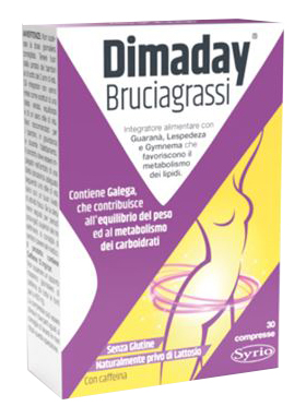 DIMADAY BRUCIAGRASSI 30 COMPRESSE - Farmacianuova.eu