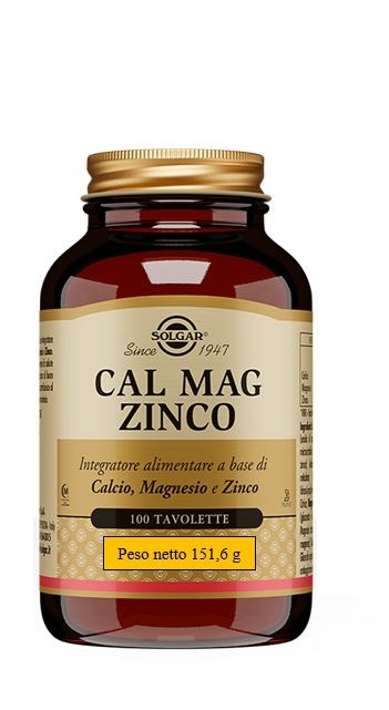 CAL MAG ZINCO 100 TAVOLETTE - Farmacianuova.eu