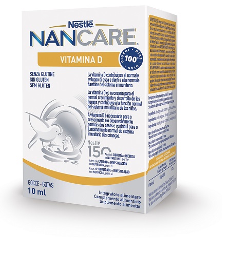 NANCARE VITAMINA D GOCCE 10 ML - Farmacianuova.eu