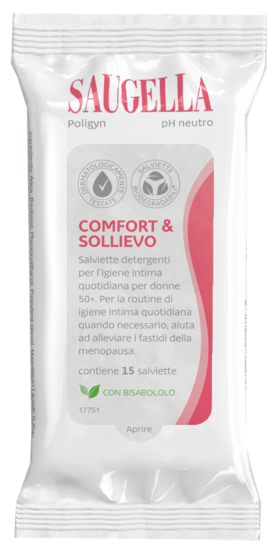 SAUGELLA POLIGYN SALVIETTINE 15 PEZZI - Farmacianuova.eu