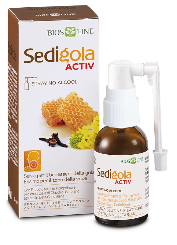 SEDIGOLA APIX ACTIV SPRAY GOLA 30 ML - Farmacianuova.eu