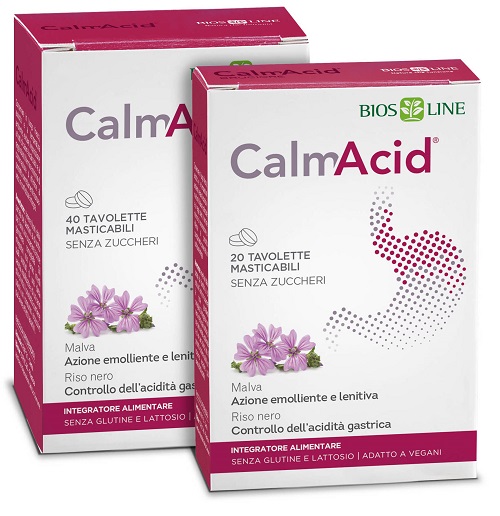 CALMACID 40 TAVOLETTE MASTICABILI - Farmacianuova.eu
