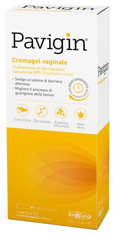PAVIGIN CREMAGEL VAGINALE 30 ML CON 6 CANNULE VAGINALI MONOUSO - Farmacianuova.eu