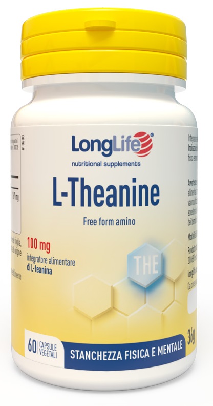 LONGLIFE L-THEANINE 60 CAPSULE VEGETALI DA 600 MG - Farmacianuova.eu