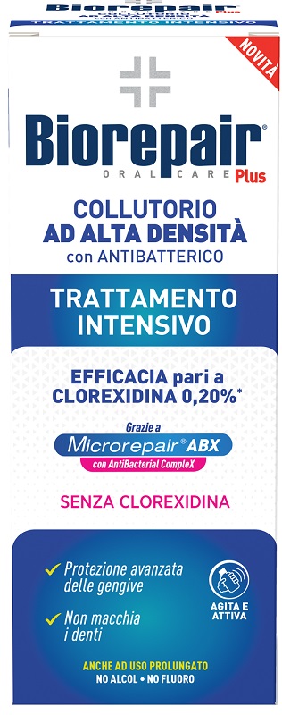 BIOREPAIR PLUS COLLUTORIO ALTA DENSITA' ANTIBATTERICO ABX 250 ML - Farmacianuova.eu