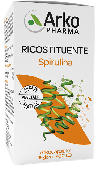 ARKOCPS SPIRULINA 45 CAPSULE - Farmacianuova.eu