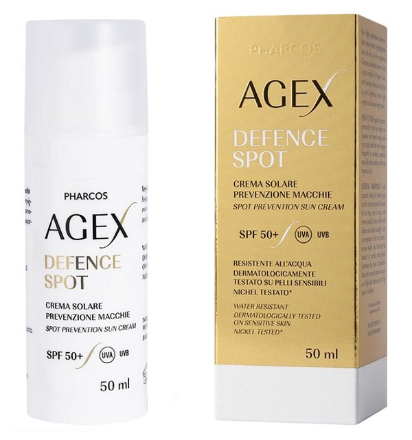 AGEX DEFENCE SPOT PHARCOS CREMA SOLARE PREVENZIONE MACCHIE 50 ML - Farmacianuova.eu