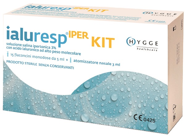 KIT IALURESP IPER 15 FLACONCINI MONODOSE DA 5 ML + ATOMIZZATORE NASALE 3 ML - Farmacianuova.eu