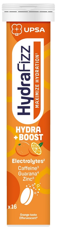 UPSA HYDRAFIZZ BOOST MAXIMIZE HYDRATION 16 COMPRESSE EFFERVESCENTI - Farmacianuova.eu
