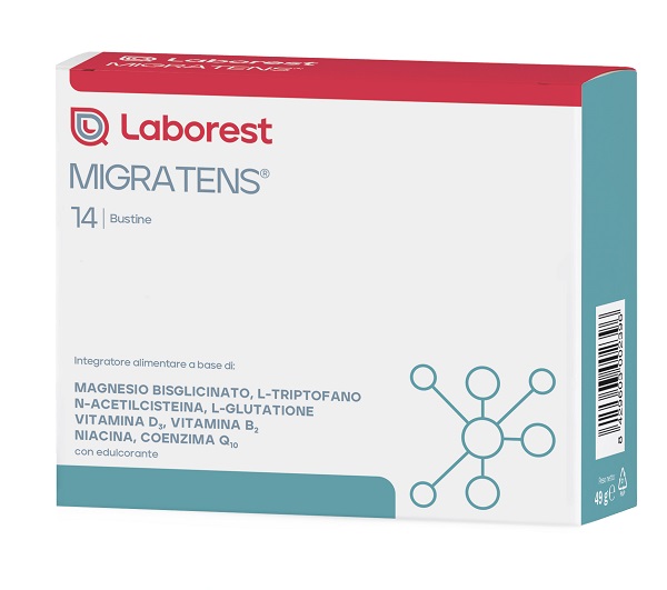 MIGRATENS 14 BUSTINE CON EDULCORANTI SENZA GLUTINE SENZA LATTOSIO - Farmacianuova.eu