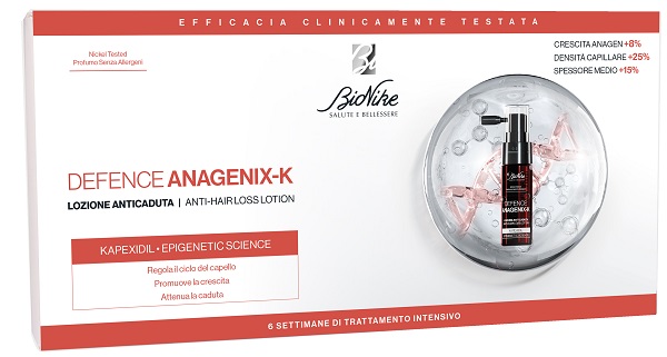 DEFENCE ANAGENIX K LOZIONE ANTI CADUTA 6 FLACONCINI 15 ML - Farmacianuova.eu