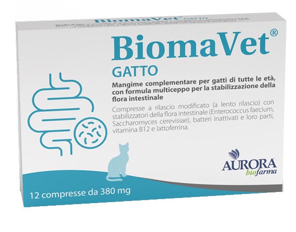 BIOMAVET GATTO 380MG 12 COMPRESSE - Farmacianuova.eu