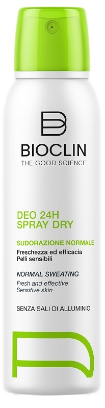 BIOCLIN DEO 24H SPRAY DRY NUOVA FORMULA 150 ML - Farmacianuova.eu