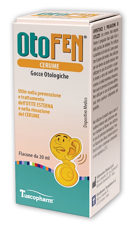 OTOFEN CERUME GOCCE OTOLOGICHE 20 ML - Farmacianuova.eu