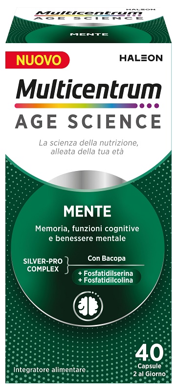 MULTICENTRUM AGE SCIENCE MENTE 40 CAPSULE - Farmacianuova.eu