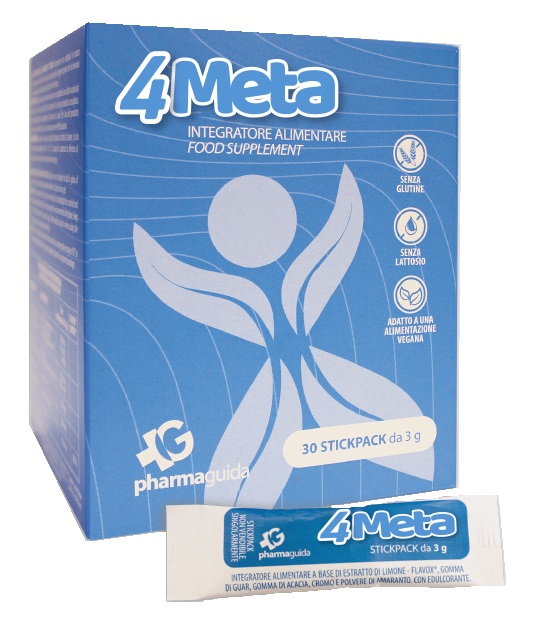 4META 30 STICKPACK DA 3 G SENZA GLUTINE SENZA LATTOSIO - Farmacianuova.eu