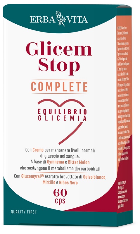 GLICEM STOP COMPLETE 60 CAPSULE - Farmacianuova.eu
