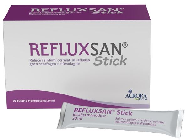 REFLUXSAN STICK 20 BUSTINE MONODOSE DA 20 ML SENZA GLUTINE SENZA LATTOSIO - Farmacianuova.eu
